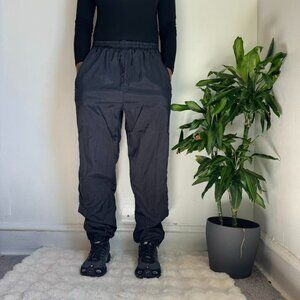 Vintage black unisex track pants